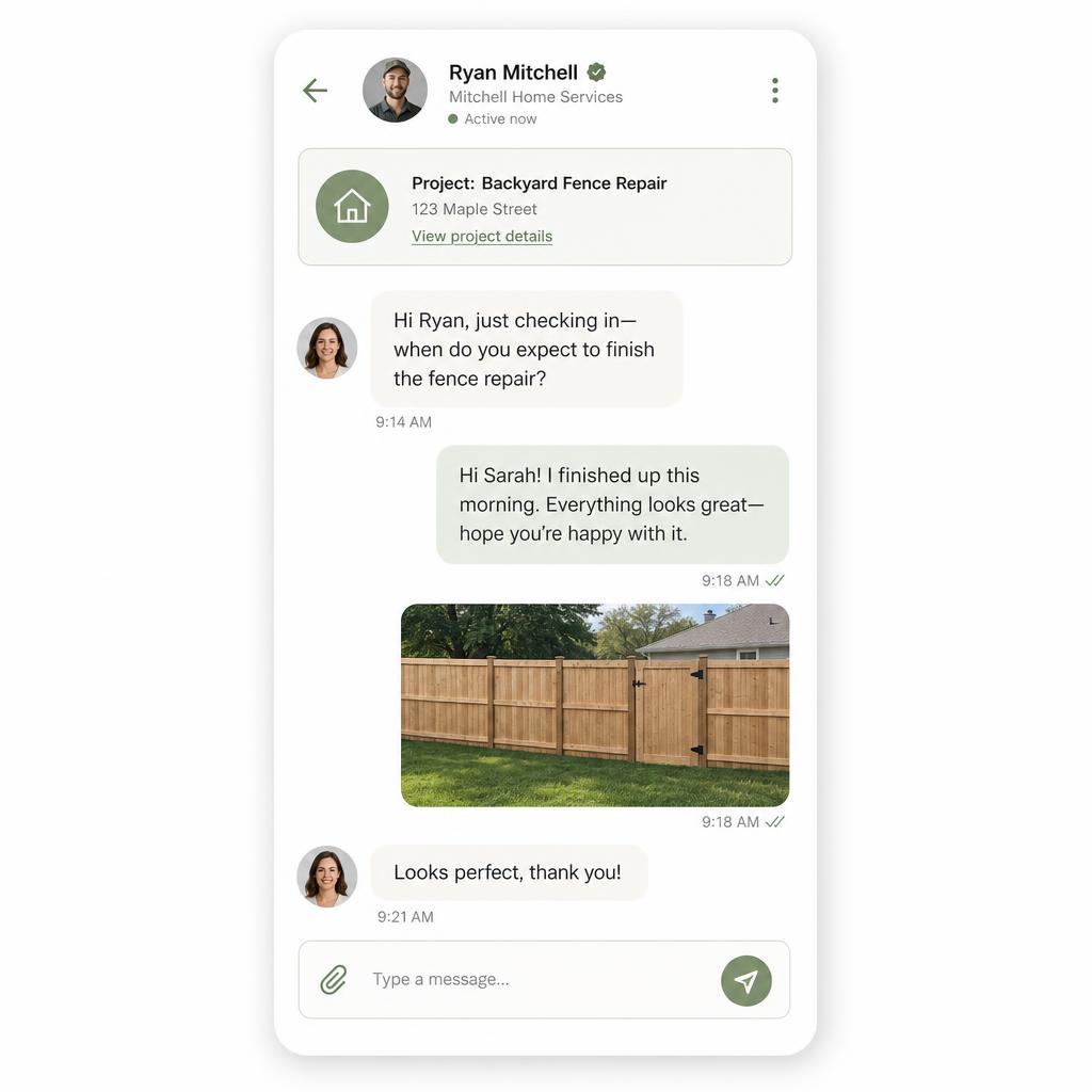 onpatch client portal — Messages